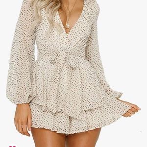 Cute Polka dot romper